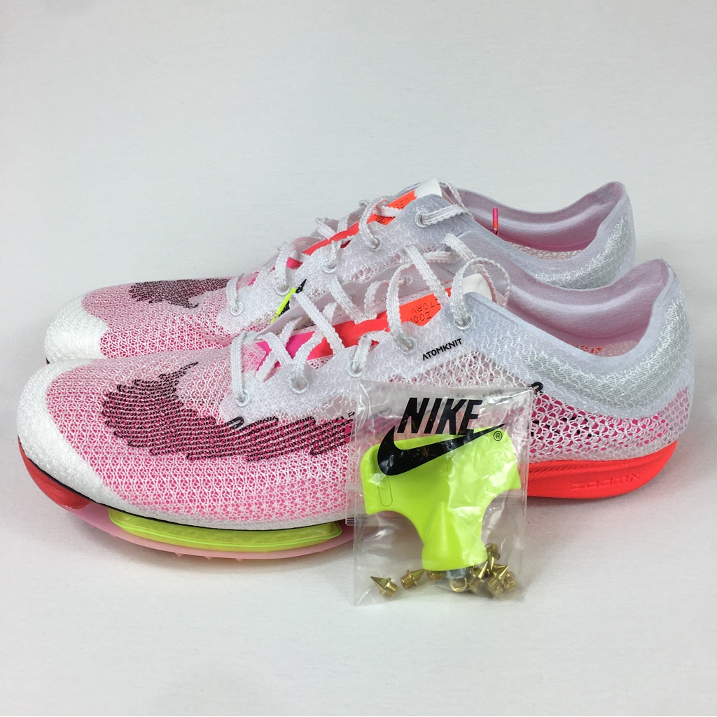 Nike Air Zoom Victory Fk Rawdacious White Track Spikes Mens Size 12.5 New No Box